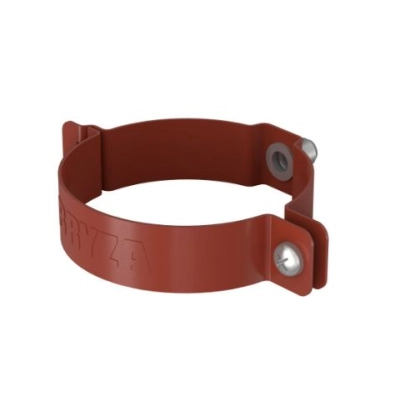 BRYZA STAL Obejma rury spustowej 100 mm - CEGŁA